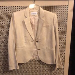 Linen Blend Blazer!